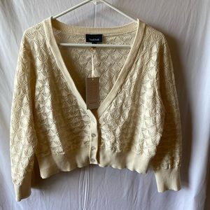 NWT ModCloth Cropped Cardigan
